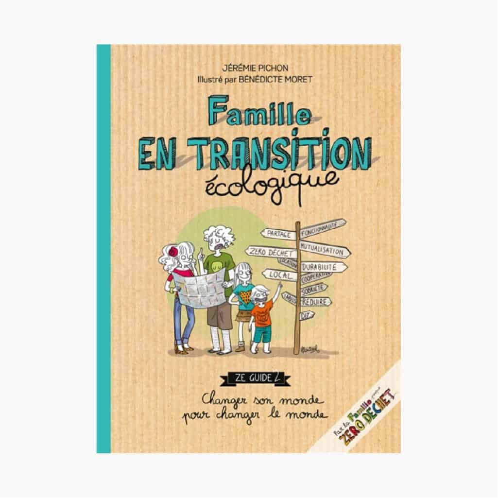 <strong>Book: Famille en transition écologique (in French)</strong><br />By Jérémie Pichon and Bénédicte Moret.<br />-<br />Learning about the impact of our lifestyle on the environment and how to act together as a family to preserve our planet and future.